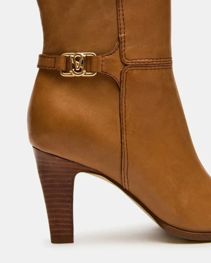 Rhett de cuero color canela