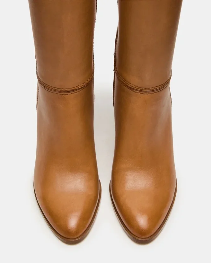 Rhett de cuero color canela