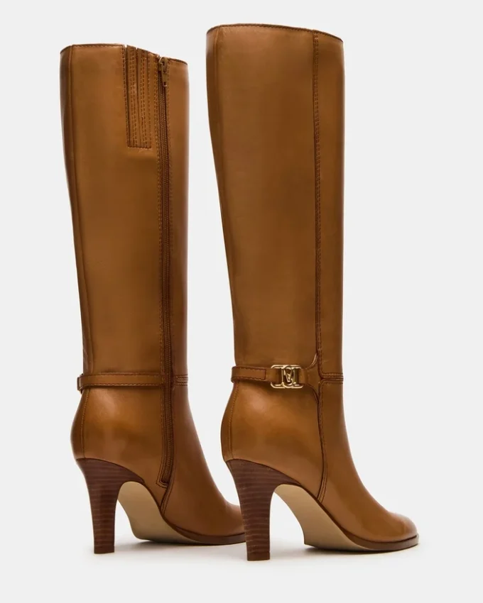 Rhett de cuero color canela