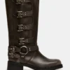 Rocky Brown, pantalon de pierna ancha desgastado