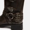 Rocky Brown, pantalon de pierna ancha desgastado
