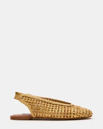 Rumi de cuero dorado