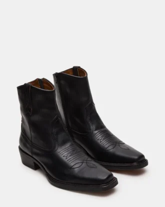 Sanderson de cuero negro