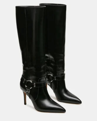 Talis de cuero negro