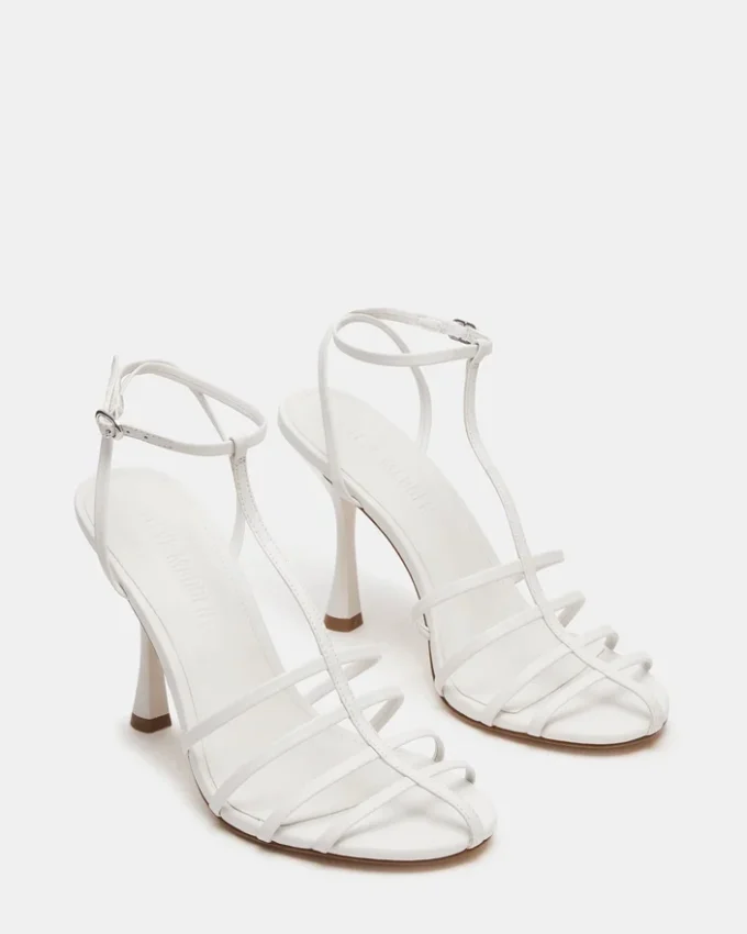 Tildah de cuero blanco Tildah de cuero blanco
