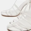 Tildah de cuero blanco Tildah de cuero blanco