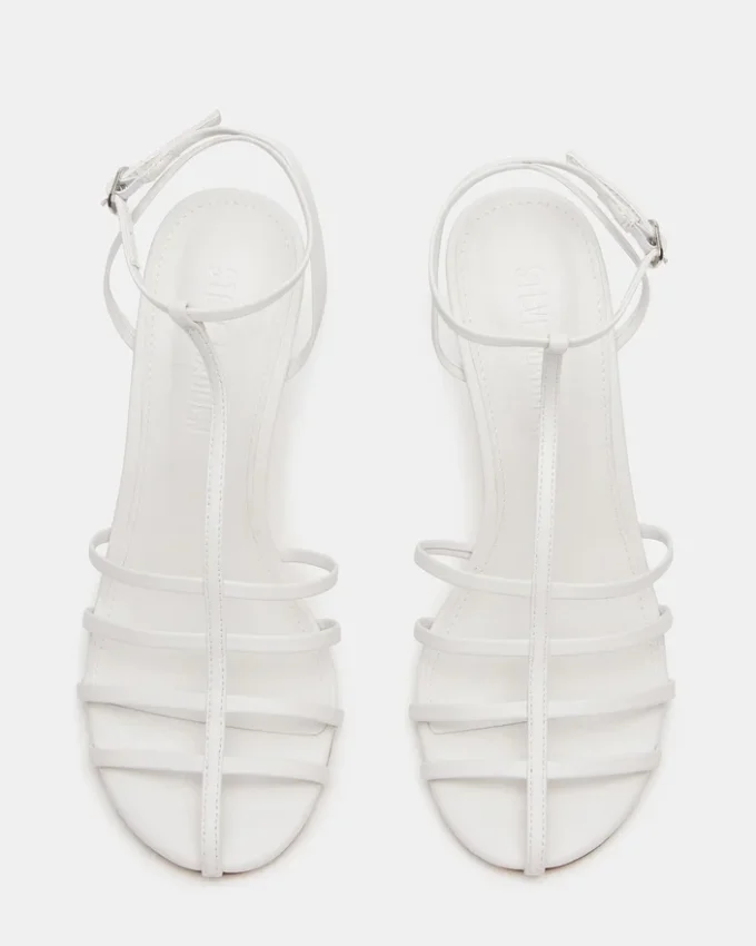 Tildah de cuero blanco Tildah de cuero blanco