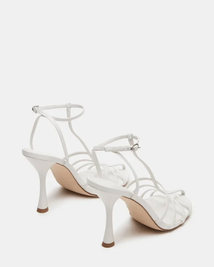 Tildah de cuero blanco Tildah de cuero blanco
