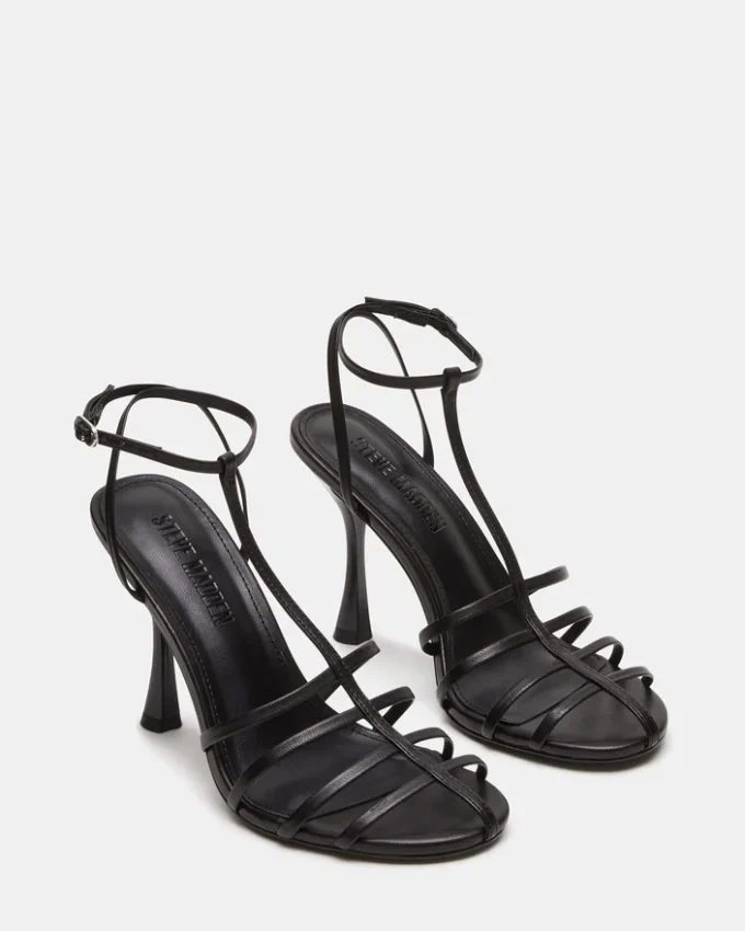 Tildah de cuero negro Tildah de cuero negro