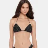 Top de bikini Darling Dot negro multicolor Top de bikini Darling Dot negro multicolor