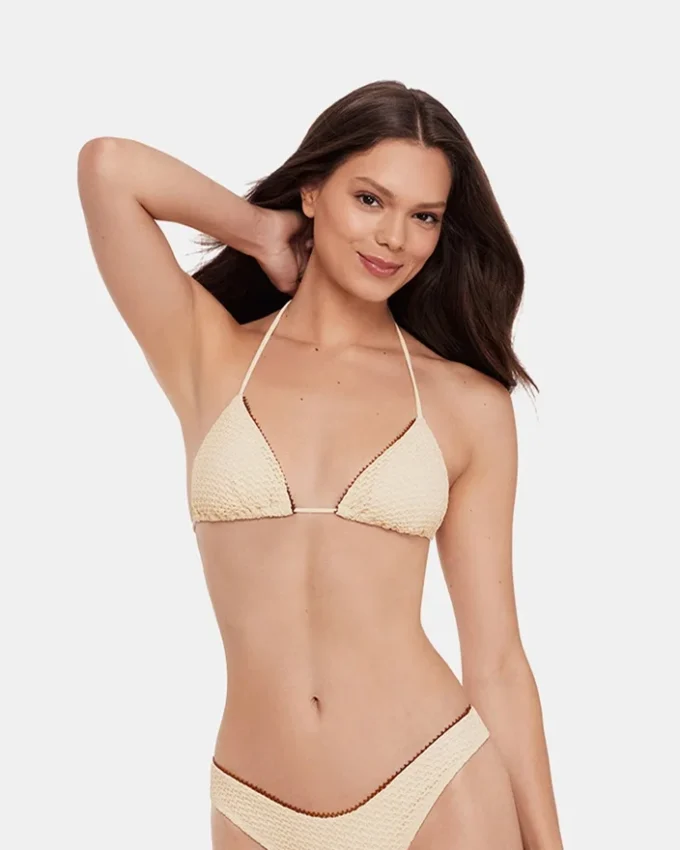 Top de bikini de croché Pearl Top de bikini de croché Pearl
