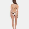 Top de bikini Hideout con estampado de vacas Top de bikini Hideout con estampado de vacas