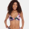 Top de bikini multicolor Dazey Fields