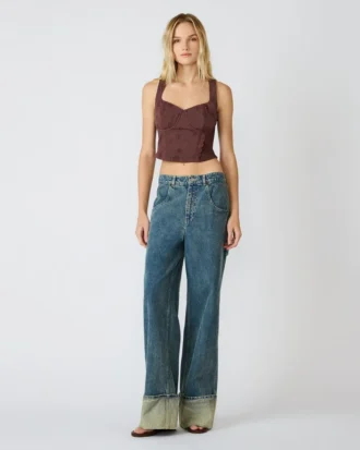 Top de punto Dixie Walnut