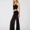 Top de punto Judee Negro Top de punto Judee Negro
