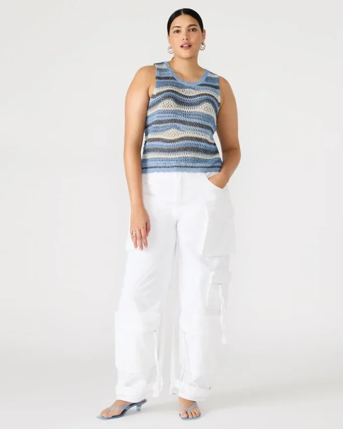 Top Hannah azul multicolor Top Hannah azul multicolor