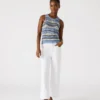 Top Hannah azul multicolor Top Hannah azul multicolor