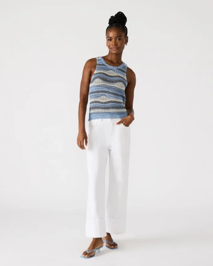 Top Hannah azul multicolor Top Hannah azul multicolor