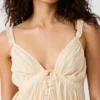 Top Mazie Blanco abedul Top Mazie Blanco abedul