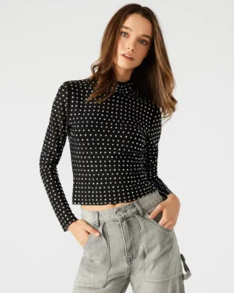 Top Melvina Negro Top Melvina Negro