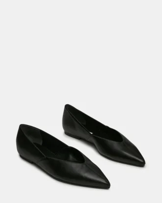 Tovi de cuero negro
