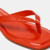 Trella charol rojo anaranjado Trella charol rojo anaranjado