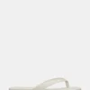 Trella de cuero blanco