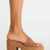 Trippy Cognac Raffia Trippy Cognac Raffia