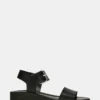 Vaeda de cuero negro Vaeda de cuero negro