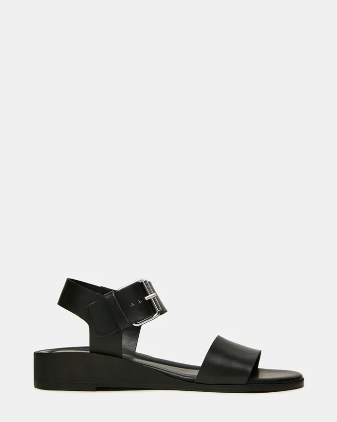 Vaeda de cuero negro Vaeda de cuero negro