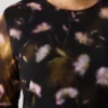 Vestido Bliss negro con estampado floral pequeño Vestido Bliss negro con estampado floral pequeño