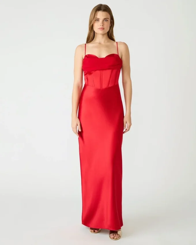 Vestido Carmela Rojo