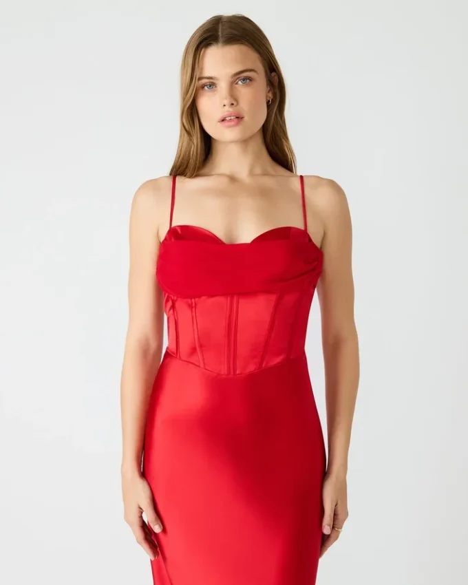 Vestido Carmela Rojo