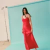 Vestido Carmela Rojo