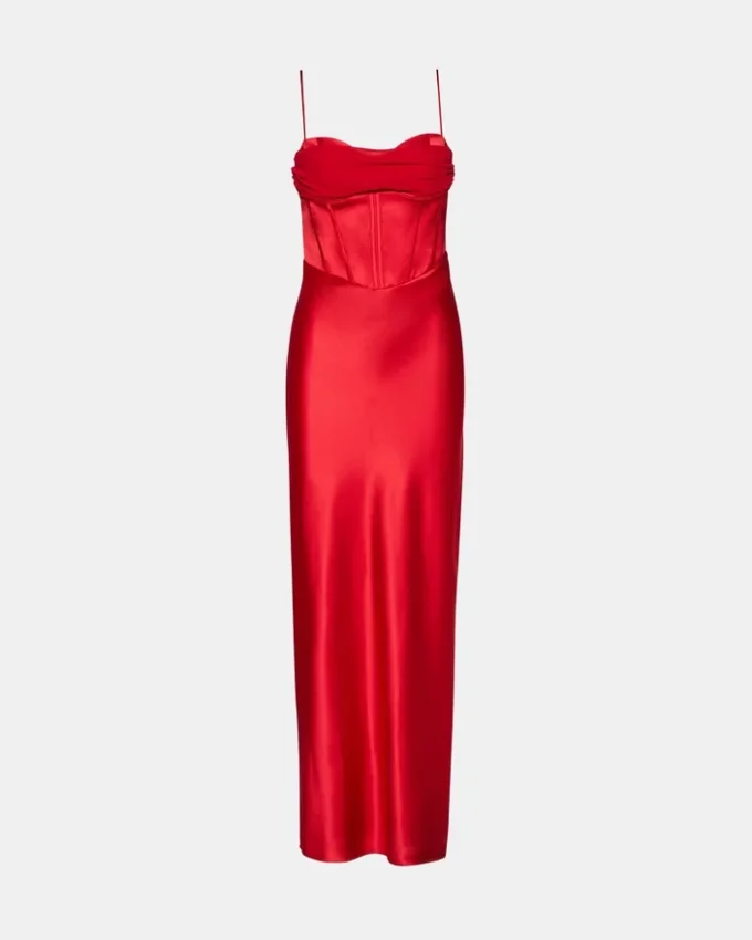 Vestido Carmela Rojo