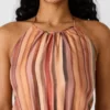 Vestido Dalina a rayas multicolor Vestido Dalina a rayas multicolor