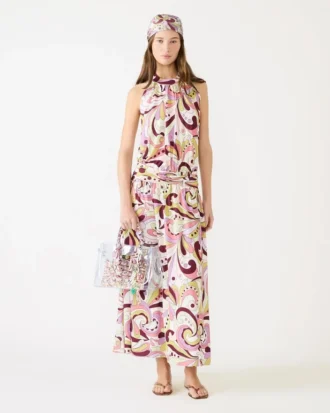 Vestido de gala Petal Paisley
