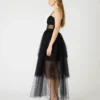 Vestido de tul Emily negro