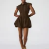 Vestido Dyanne en color espresso oscuro Vestido Dyanne en color espresso oscuro