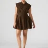 Vestido Dyanne en color espresso oscuro Vestido Dyanne en color espresso oscuro