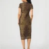 Vestido Hailee de manga corta con estampado Hot Spots