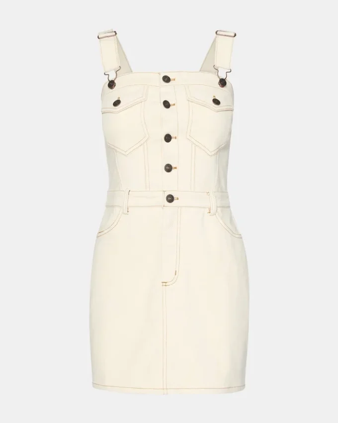 Vestido Lake Denim color crema Vestido Lake Denim color crema