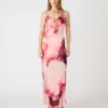Vestido Maxinia Coral Cloud