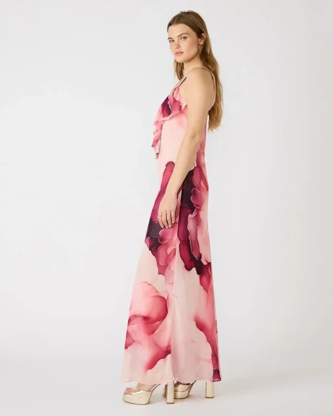 Vestido Maxinia Coral Cloud