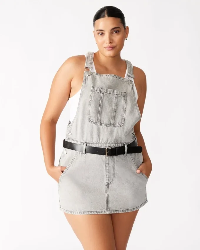 Vestido Tamia Gris claro Vestido Tamia Gris claro