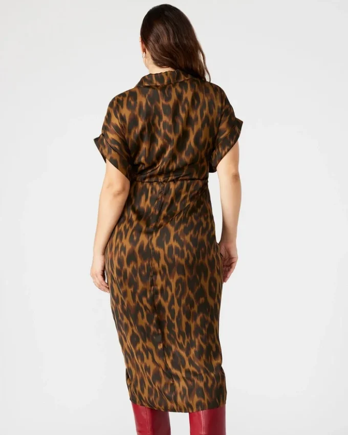 Vestido Tori Leopardo Vestido Tori Leopardo