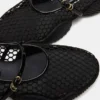 Vickee Black Mesh