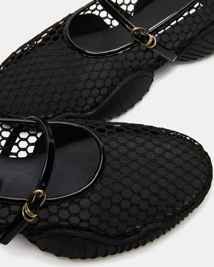Vickee Black Mesh
