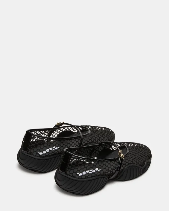 Vickee Black Mesh