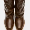 Winnick de cuero verde oliva